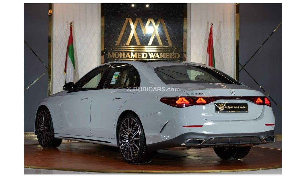 Mercedes-Benz E300 Mercedes-Benz E 300 | GCC 2024 0km | Full options | Agency Warranty | AMG Package | Panoramic | 360