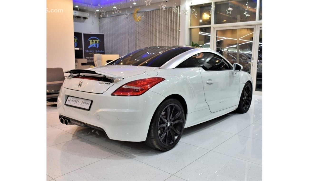 Peugeot RCZ EXCELLENT DEAL for our Peugeot RCZ TURBO 2014 Model!! in White Color! GCC Specs