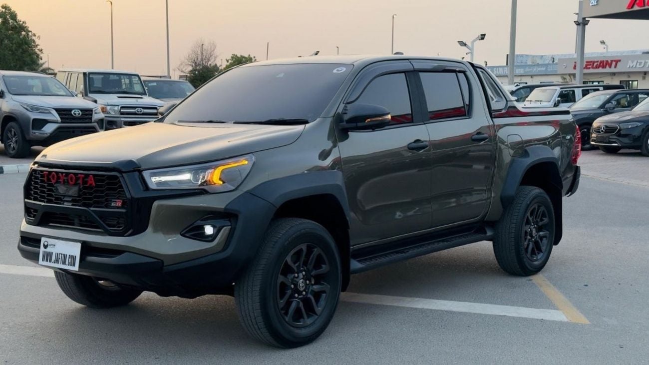 Toyota Hilux 2024 GR SPORTS | OLIVE GREEN | 2.8L DIESEL | RHD | 2023 | 360 VIEW CAMERA