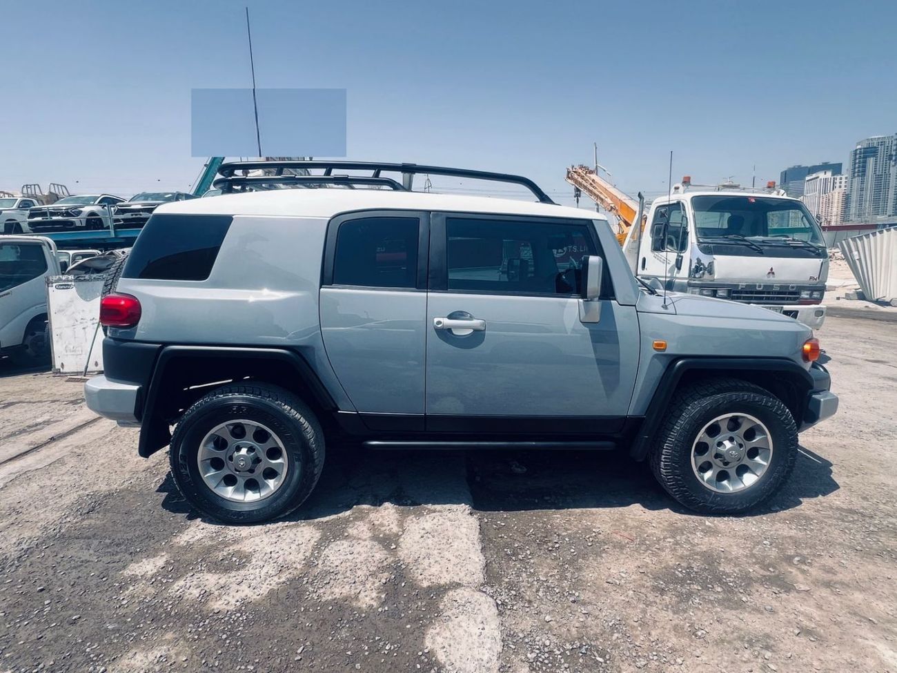 Toyota FJ Cruiser Petrol 4.0 Liter White Color Right Hand Drive