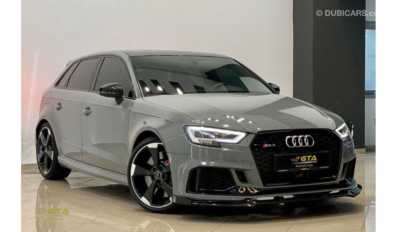 أودي RS3 2018 Audi RS3 Quattro, Warranty, Service History, GCC, Low Kms