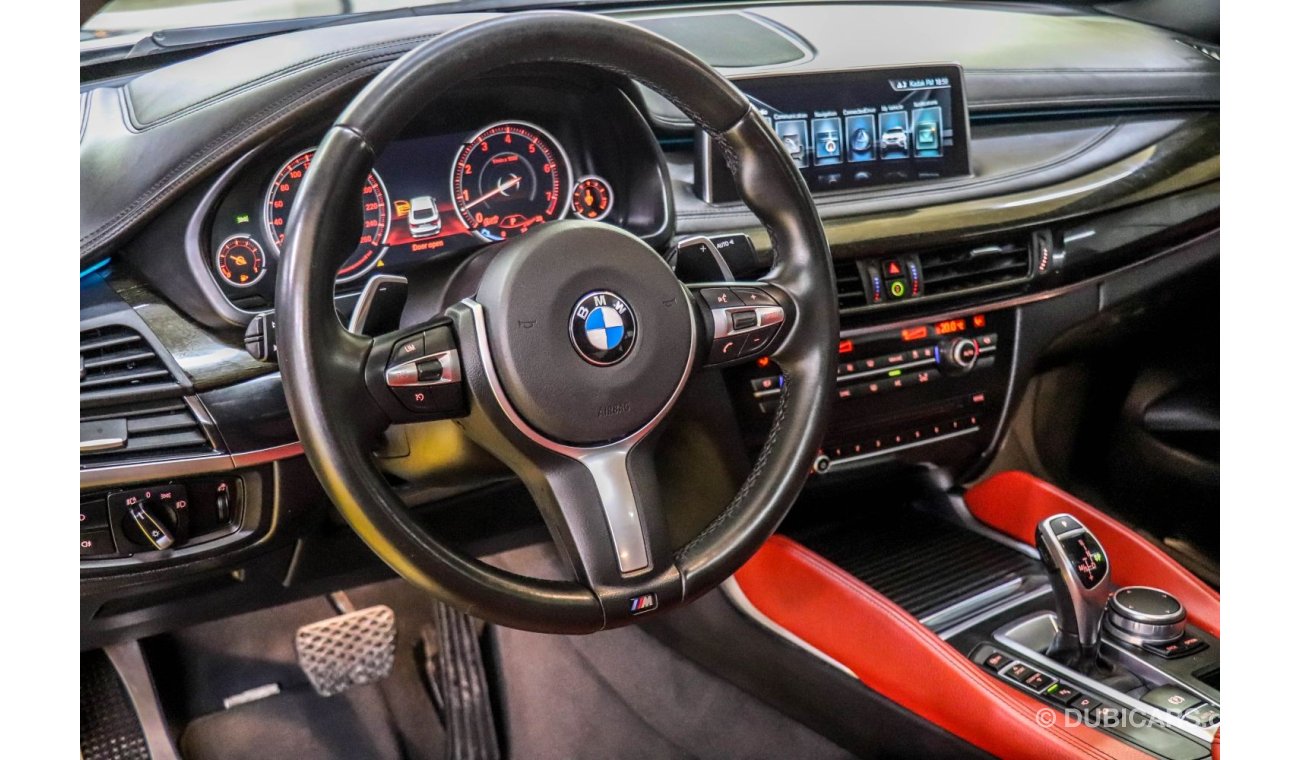 بي أم دبليو X6 BMW X6 X-Drive 35i M-Kit 2018 GCC under Agency Warranty with Flexible Down-Payment.