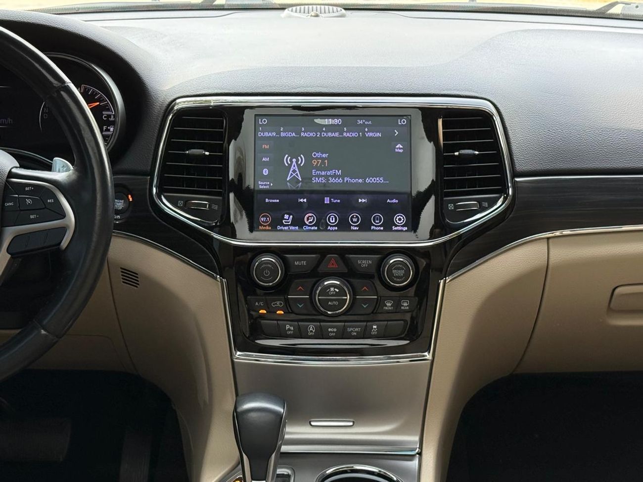 جيب جراند شيروكي Limited 3.6L