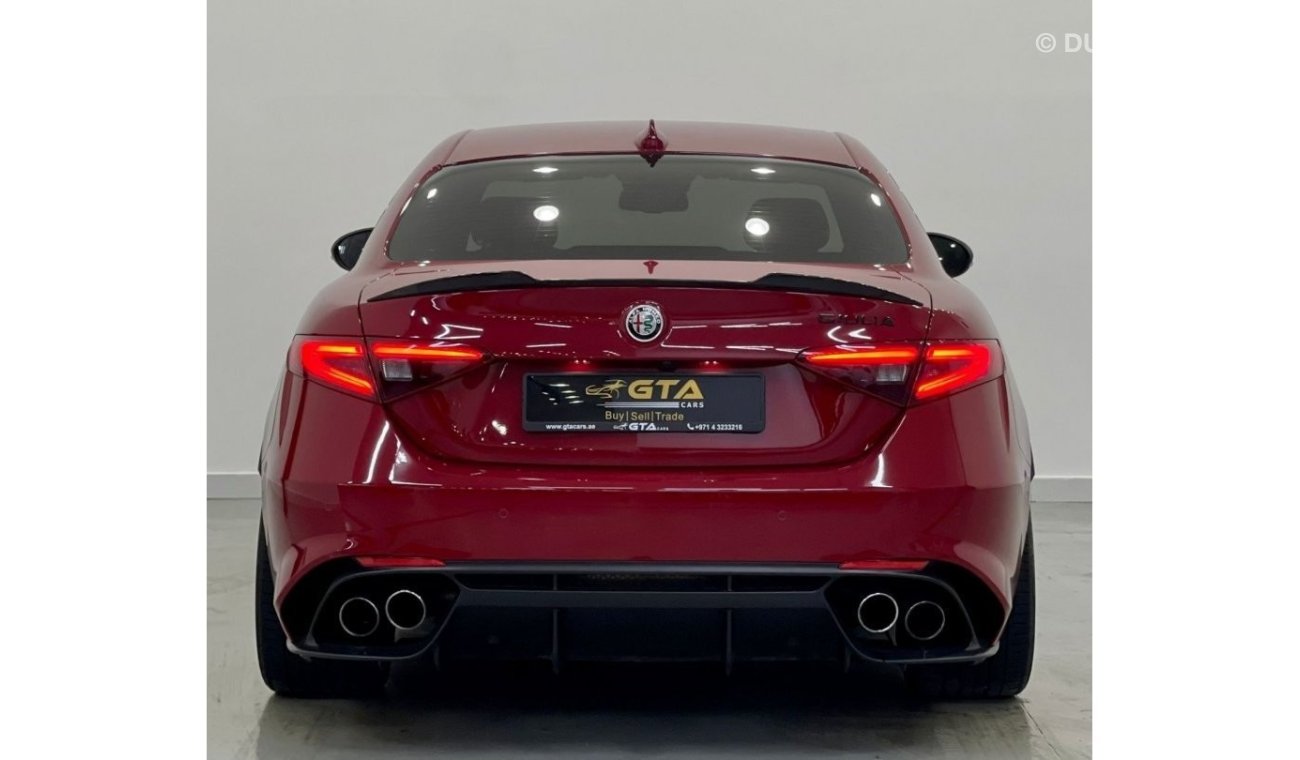 ألفا روميو جوليا 2018 Alfa Romeo Giulia Quadrifoglio, April 2023 Alfa Romeo Warranty + Service Contract, FSH, GCC