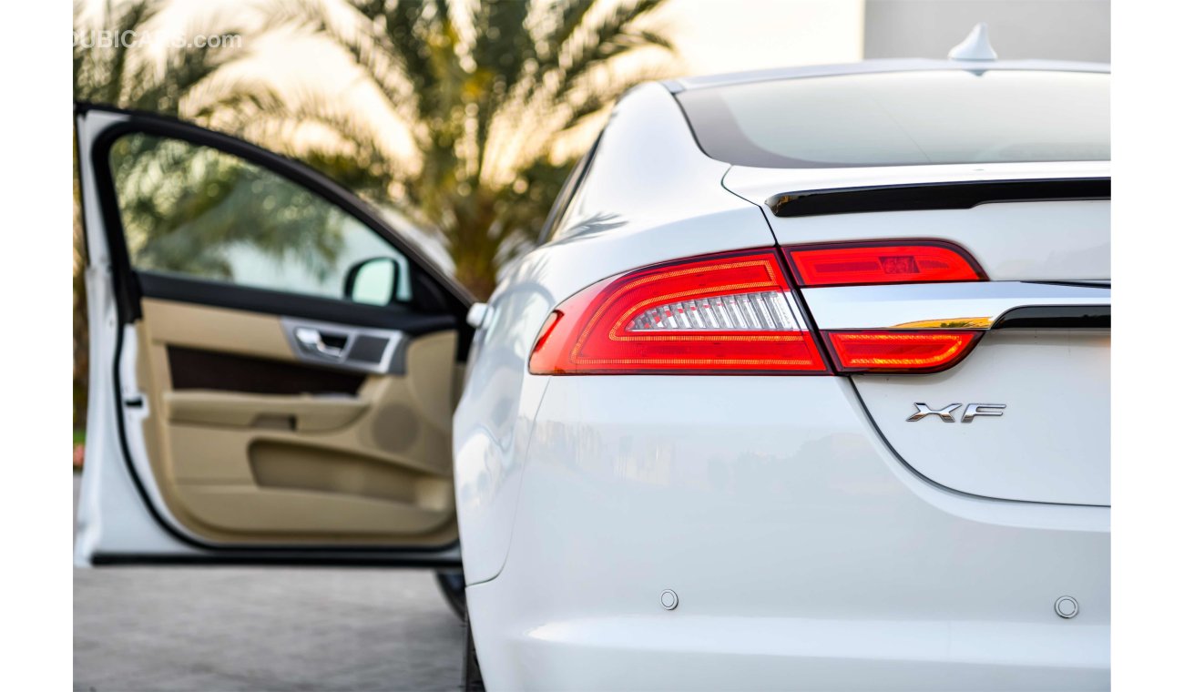 Jaguar XF 3.0L V6 Supercharged - Under Warranty!   GCC - AED 1,705 PER MONTH - 0% DOWNPAYMENT