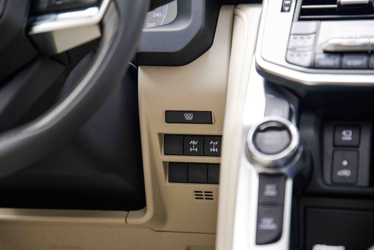 Toyota Land Cruiser VX LC300 4.0L - White Inside Beige | Export Only