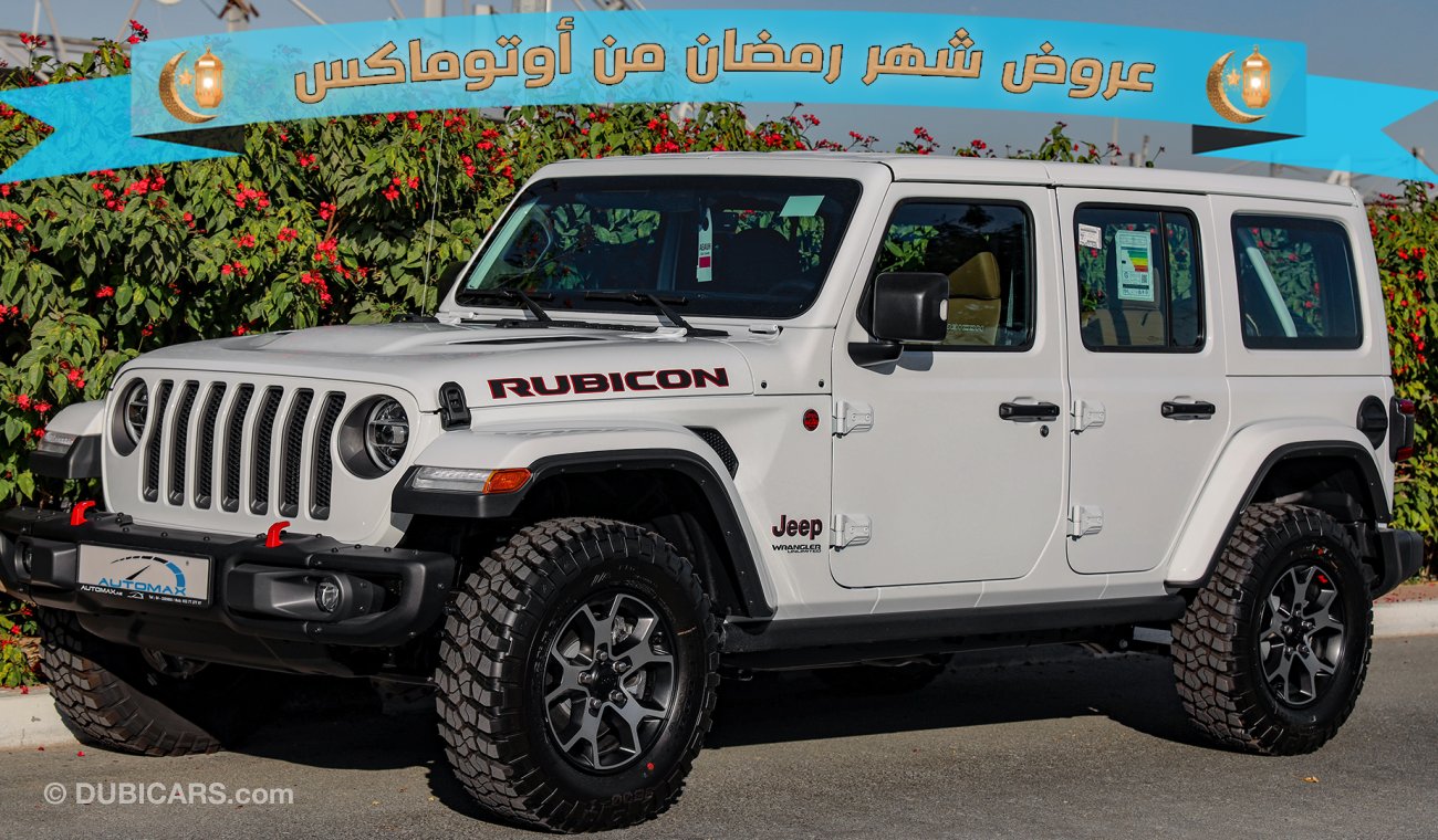 جيب رانجلر UNLIMITED RUBICON 2021 V6 3.6L W/ 3 Yrs or 60K km Warranty @ Trading Enterprises