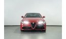 ألفا روميو جوليا 2018 Alfa Romeo Giulia Veloce Q4 / 5yrs, 120k kms Warranty