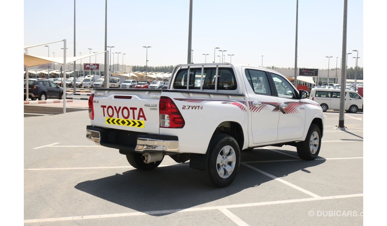 Toyota Hilux 4X4 DUAL CABIN FULLY AUTOMATIC PICKUP WITH GCC SPEC