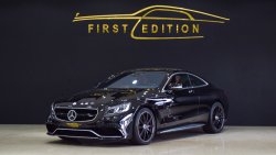 مرسيدس بنز S 63 AMG كوبيه Designo 2016 GCC Single Owner FSH