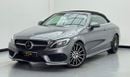 Mercedes-Benz C 300 AMG Pack 2.0L 2018 Mercedes-Benz C300 AMG Convertible, 1 Year Warranty, Mercedes Service History, GC