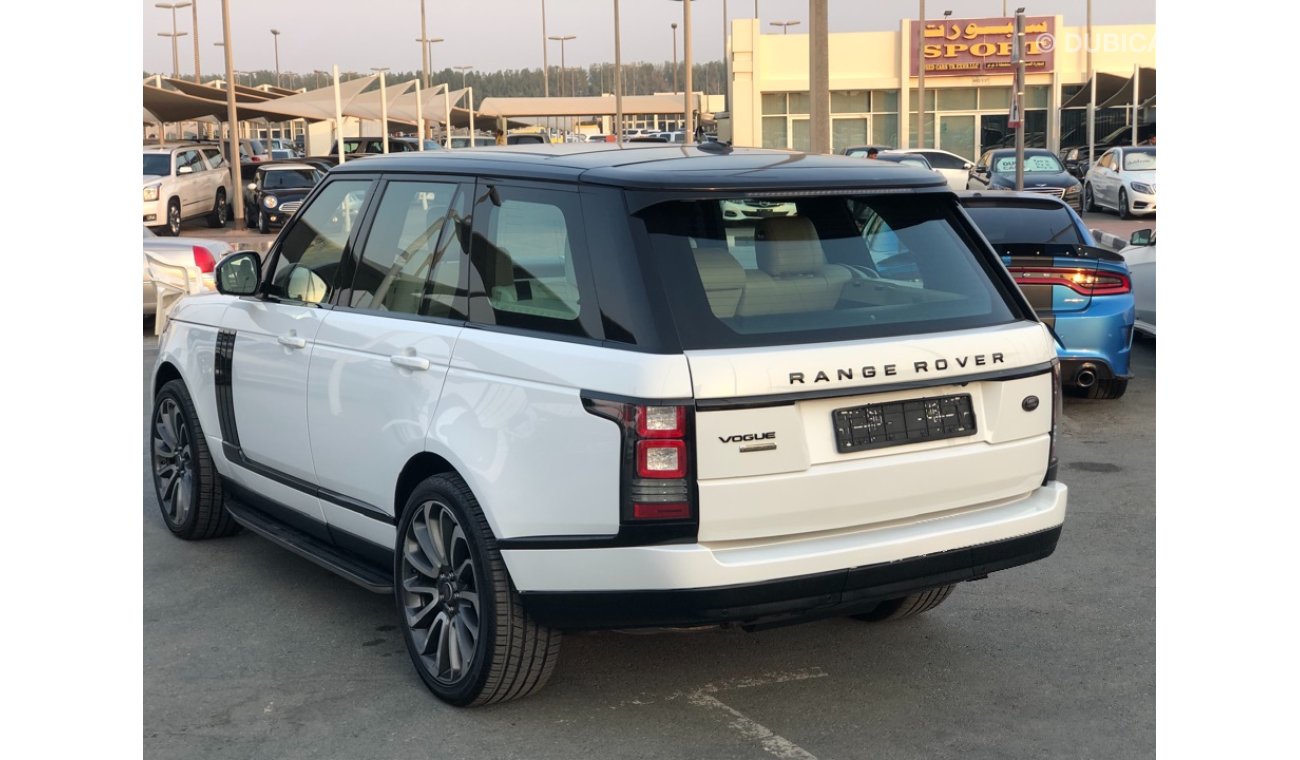 Land Rover Range Rover Vogue Supercharged RANG ROVER SPORT SUPER CHARGE MODEL 2013 GCC car prefect condition full option low mileage panorami