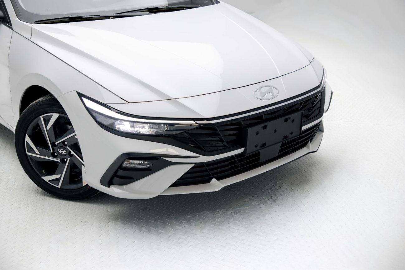 Hyundai Elantra GLX Elite 1.5L - White Inside Black | Export Only