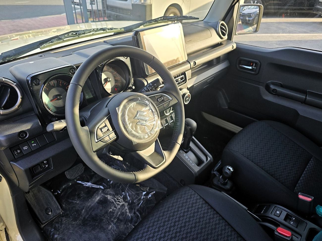 سوزوكي جيمني SUZUKI Jimny GLX 1.5L AT SUV 4WD 5Doors beige color with black roof gcc 2026 model