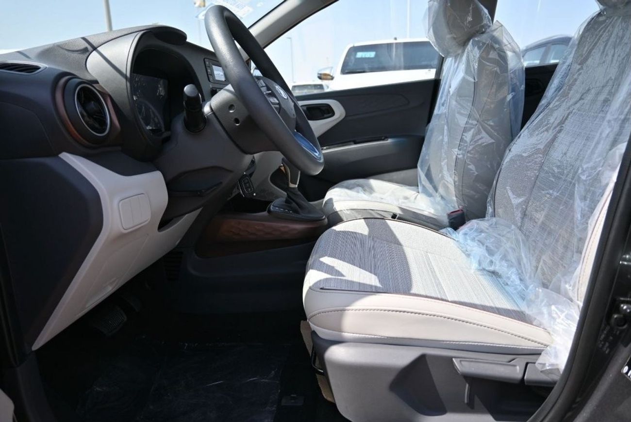 هيونداي جراند i10 هيونداي جراند آي 10 سعة 1.2 لتر بنزين سيدان دفع أمامي 4 أبواب لون رمادي موديل 2023