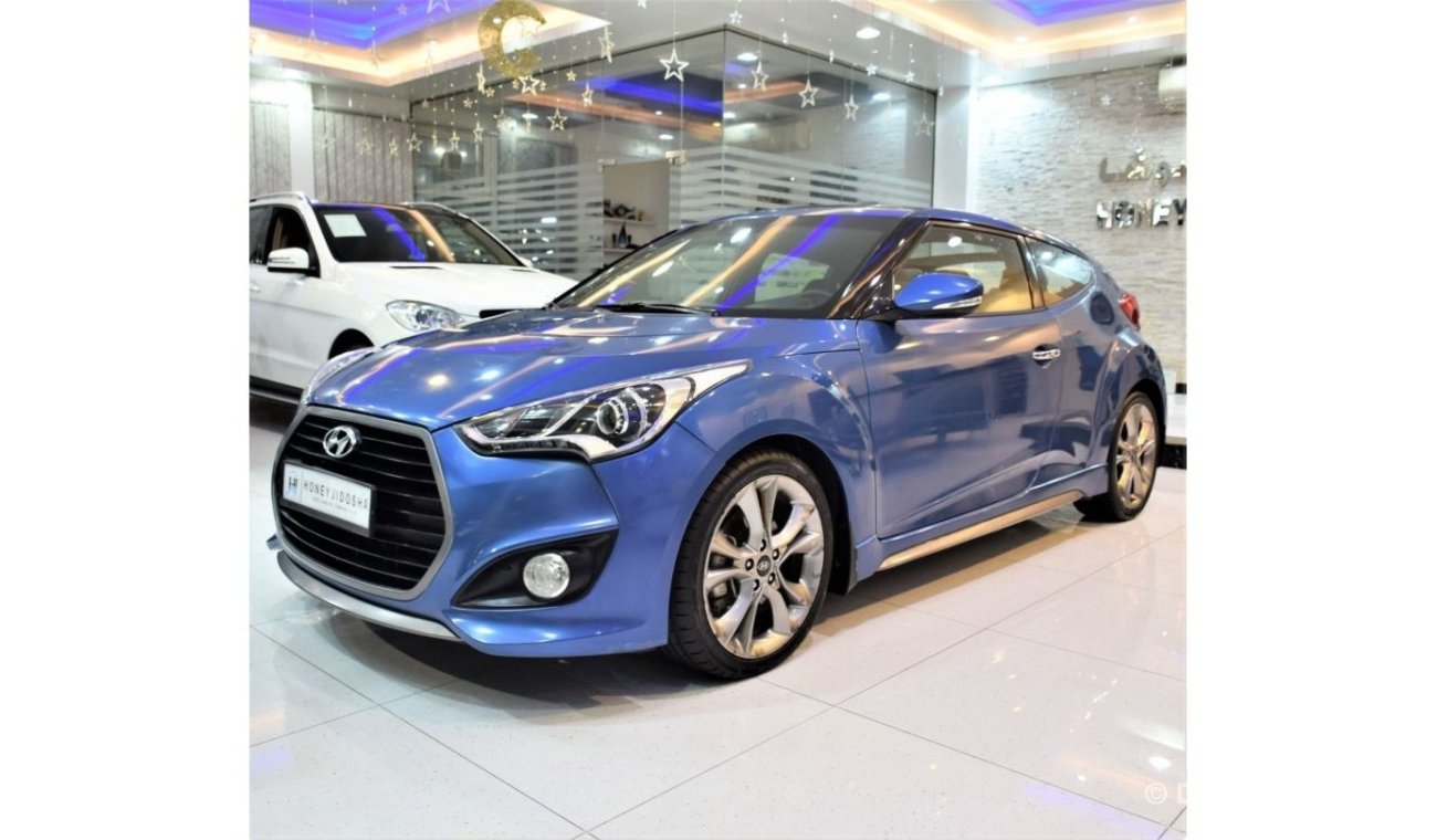 Hyundai Veloster EXCELLENT DEAL for our Hyundai Veloster TURBO 2016 Model!! in Blue Color! GCC Specs