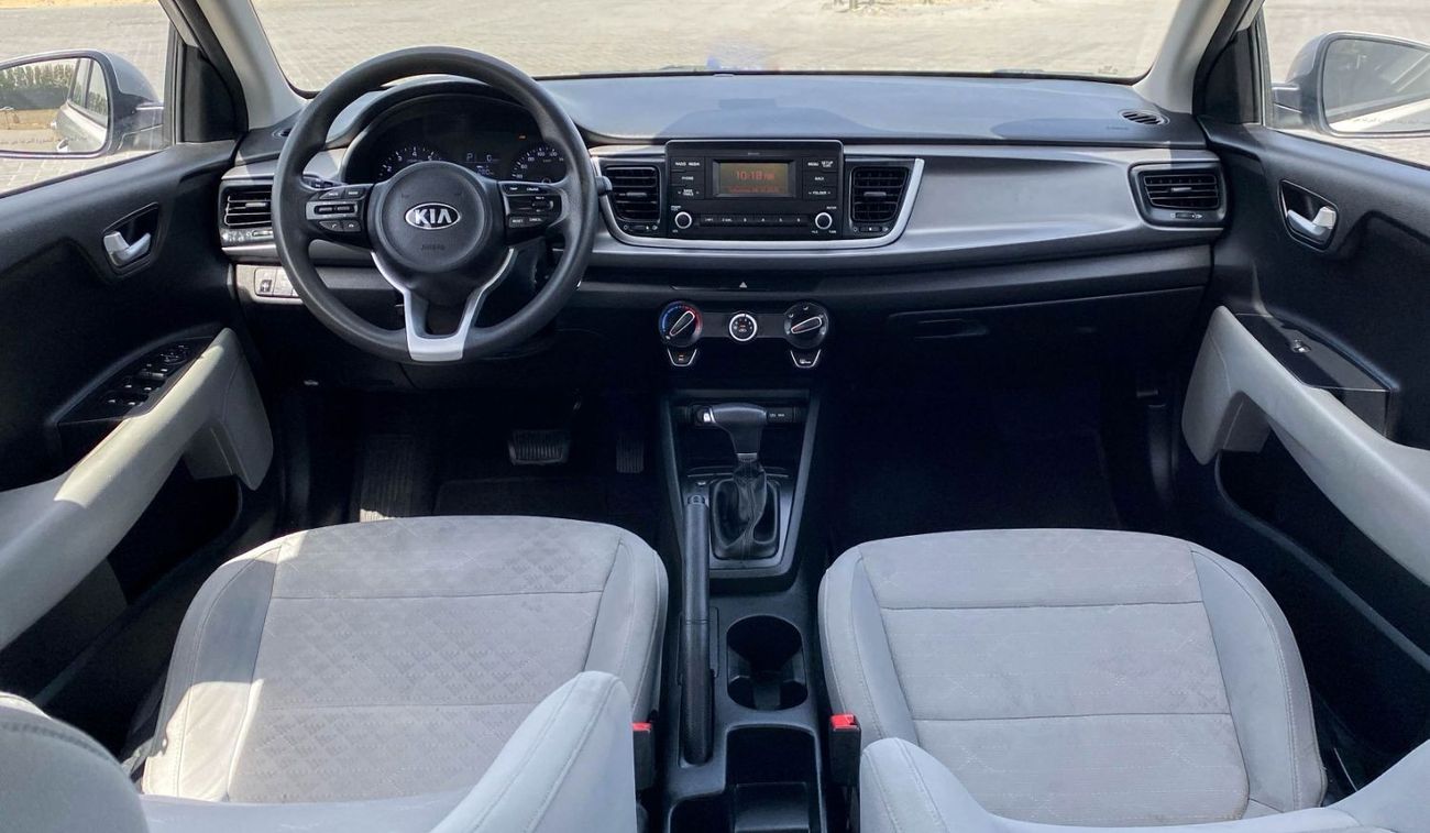 Kia Rio EX 1.4L (107 HP) Hatchback Kia Rio 1.4L 2019 GCC accident free in excellent condition 528 P.M