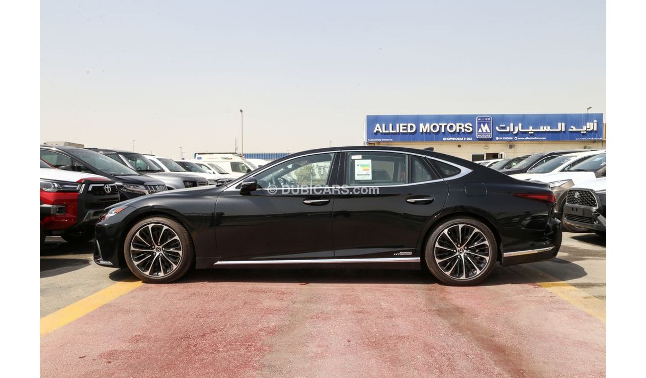 لكزس LS 500 HYBRID 3.5L PET - A/T  - 23YM  - BLK_TAN (EXPORT OFFER)