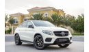 Mercedes-Benz GLE 43 AMG Coupe - Immaculate Condition! - AED 4,387 PM! - 0% DP!