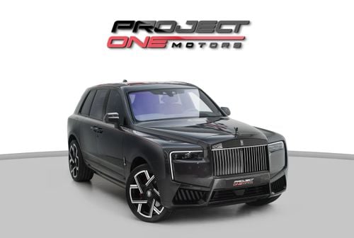 Rolls Royce Cullinan BLACK BADGE
