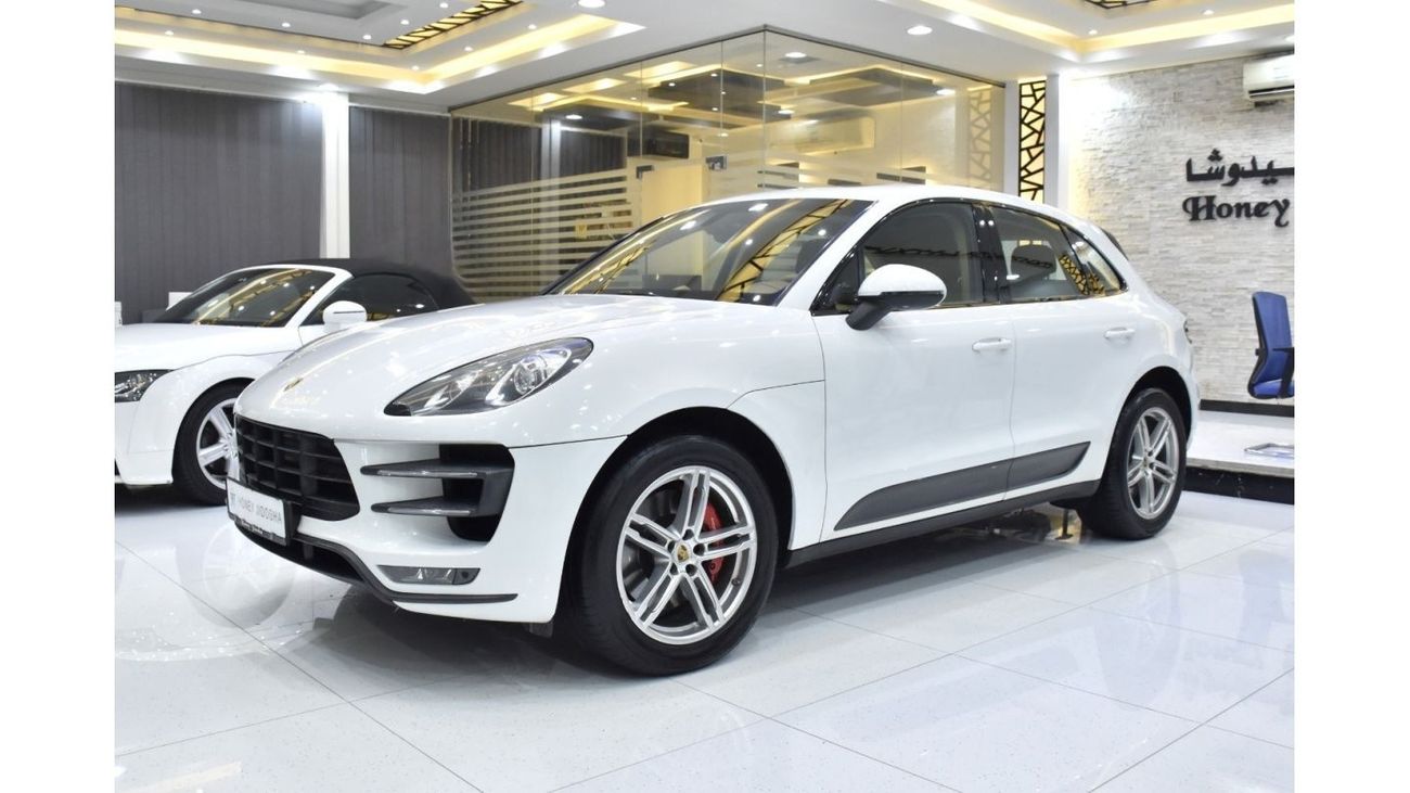 Porsche Macan EXCELLENT DEAL for our Porsche Macan Turbo ( 2014 Model ) in White Color GCC Specs