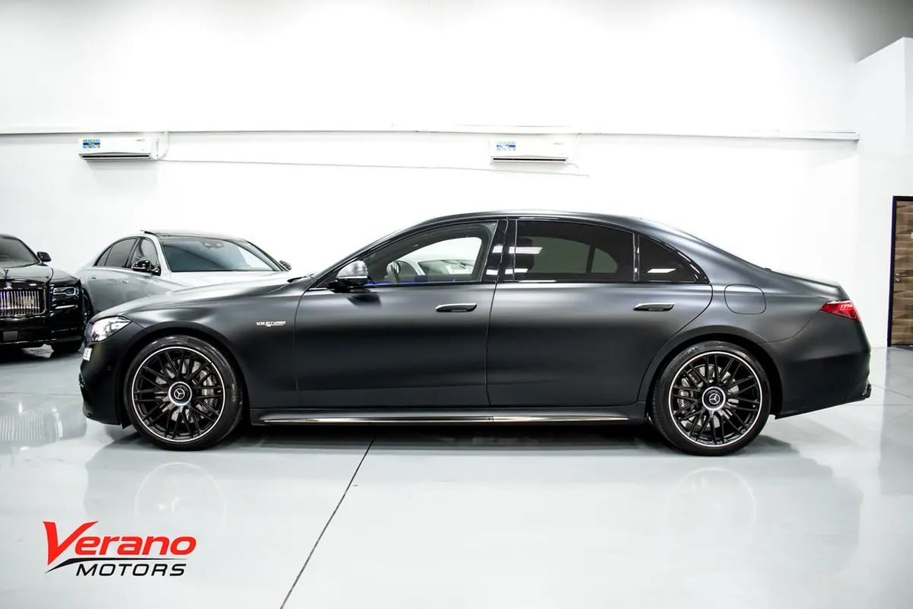 Mercedes-Benz S 63 AMG Mercedes-AMG S63 E Performance | Matte Black | Warranty Service Contract