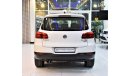 Volkswagen Tiguan With SERVICE HISTORY! Volkswagen Tiguan 2.0 TSI 4 Motion 2012 Model!! in White Color! GCC Specs