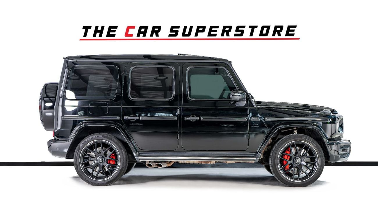 Mercedes-Benz G 63 AMG 4MATIC SUV Night Package II-Carbon Fiber Package-Low Mileage-Under Warranty Until 2027