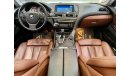 بي أم دبليو 640 2013 BMW 640i Grand Coupe, BMW History, Warranty, Service Contract, GCC