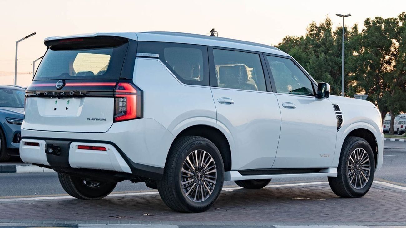 نيسان باترول 2026 Nissan Patrol LE Platinum 3.5L AT Petrol TT (White-Red) (Export Only)
