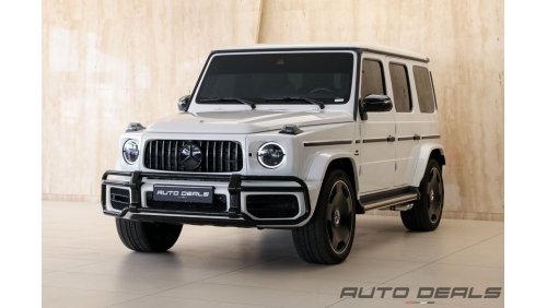 مرسيدس بنز G 63 AMG G-Manufaktur Night Package | 2023 - Under Warranty - Service Contract - Very Low Mileage - Pristine