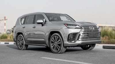 Lexus LX700h SIGNATURE 2026 Lexus LX700h Signature 3.5L AT Hybrid WAuto park (Silver-Red)