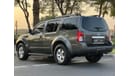 نيسان باثفايندر NISSAN PATHFINDER SE 4.0L 7 SEATER 2008 GCC FULL OPTION IN GOOD CONDITION