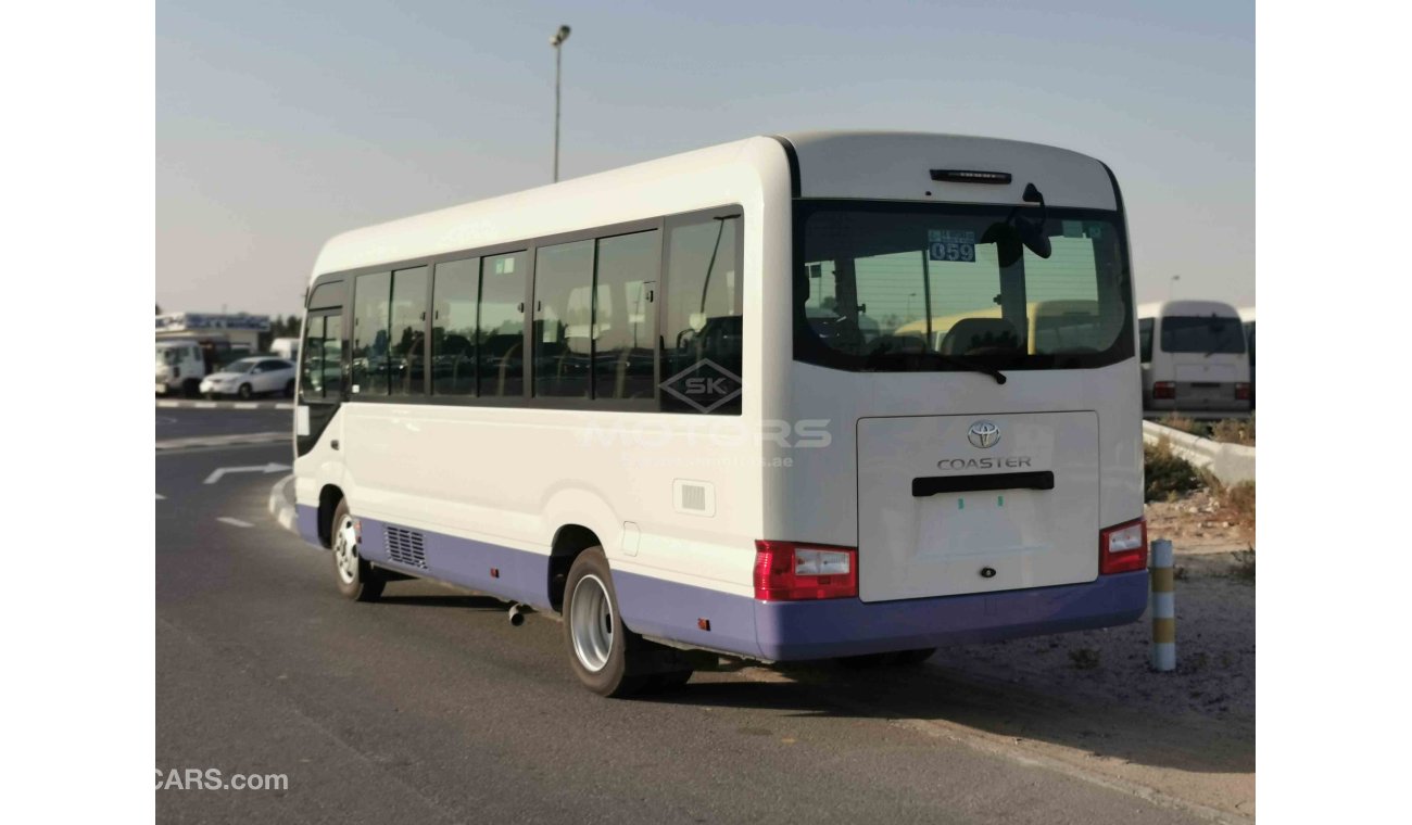 تويوتا كوستر Petrol Engine, 23 Seats, Automatic Door, Dual AC - DISCOUNTED OFFER (CODE # TC01)