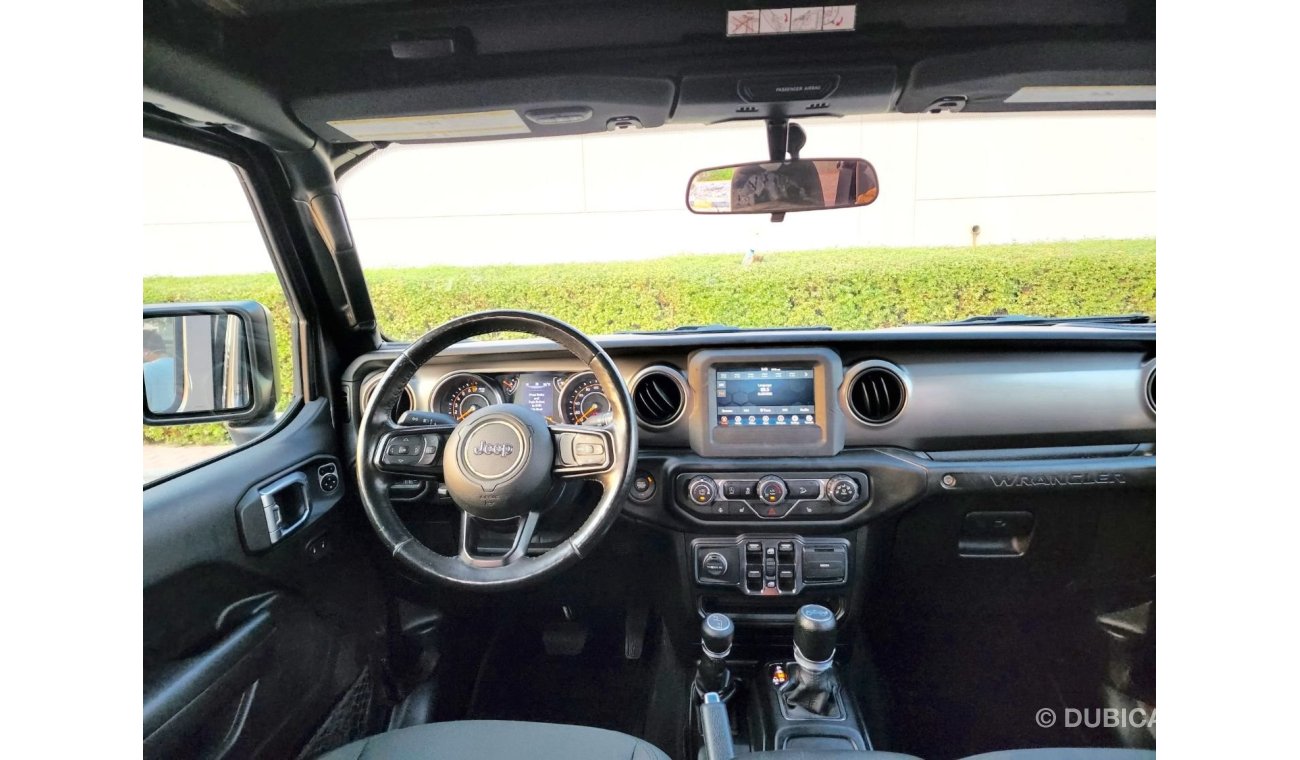 جيب رانجلر 2019 JEEP WRANGLER UNLIMITED SPORT  SOFT TOP  CONVERTIBLE (JL), 4DR SUV, 3.6L 6CYL PETROL, AUTOMATIC