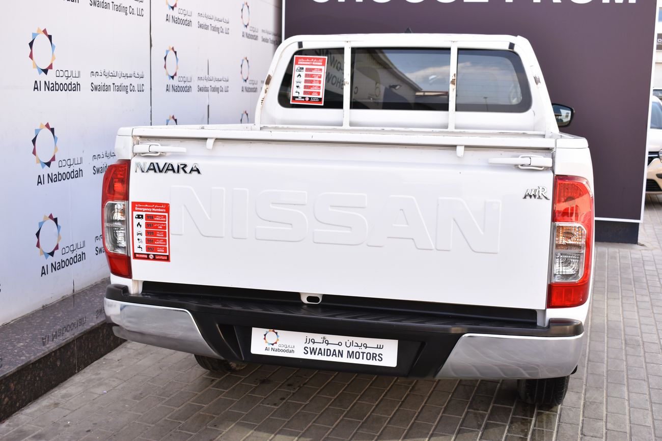 Nissan Navara AED 739 PM | 2.5L MT 2WD DC GCC DEALER WARRANTY