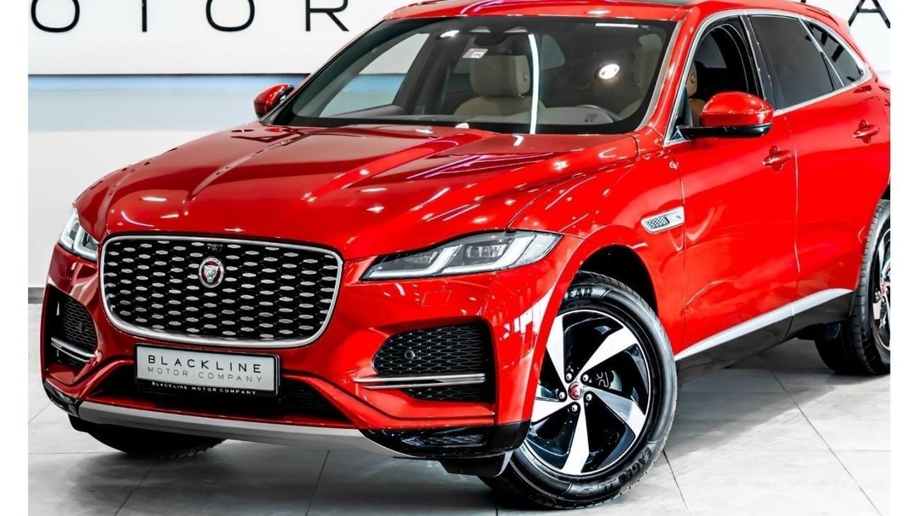 Jaguar F Pace Std 2021 Jaguar F-Pace, 2026 Jaguar Warranty and Service Contract, Low Kms, GCC