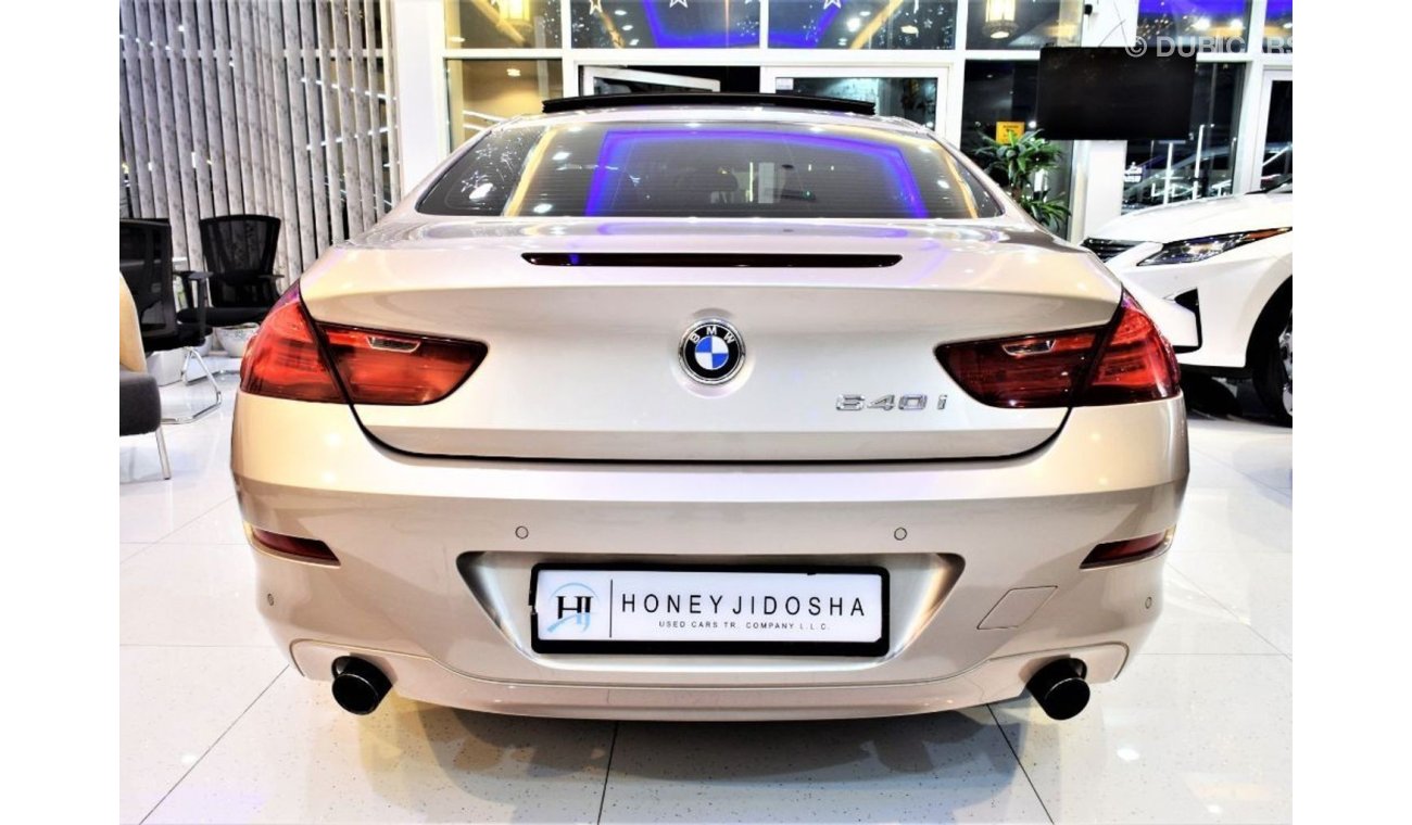 BMW 640i AMAZING BMW 640i 2013 Model in Gold Color GCC Specs