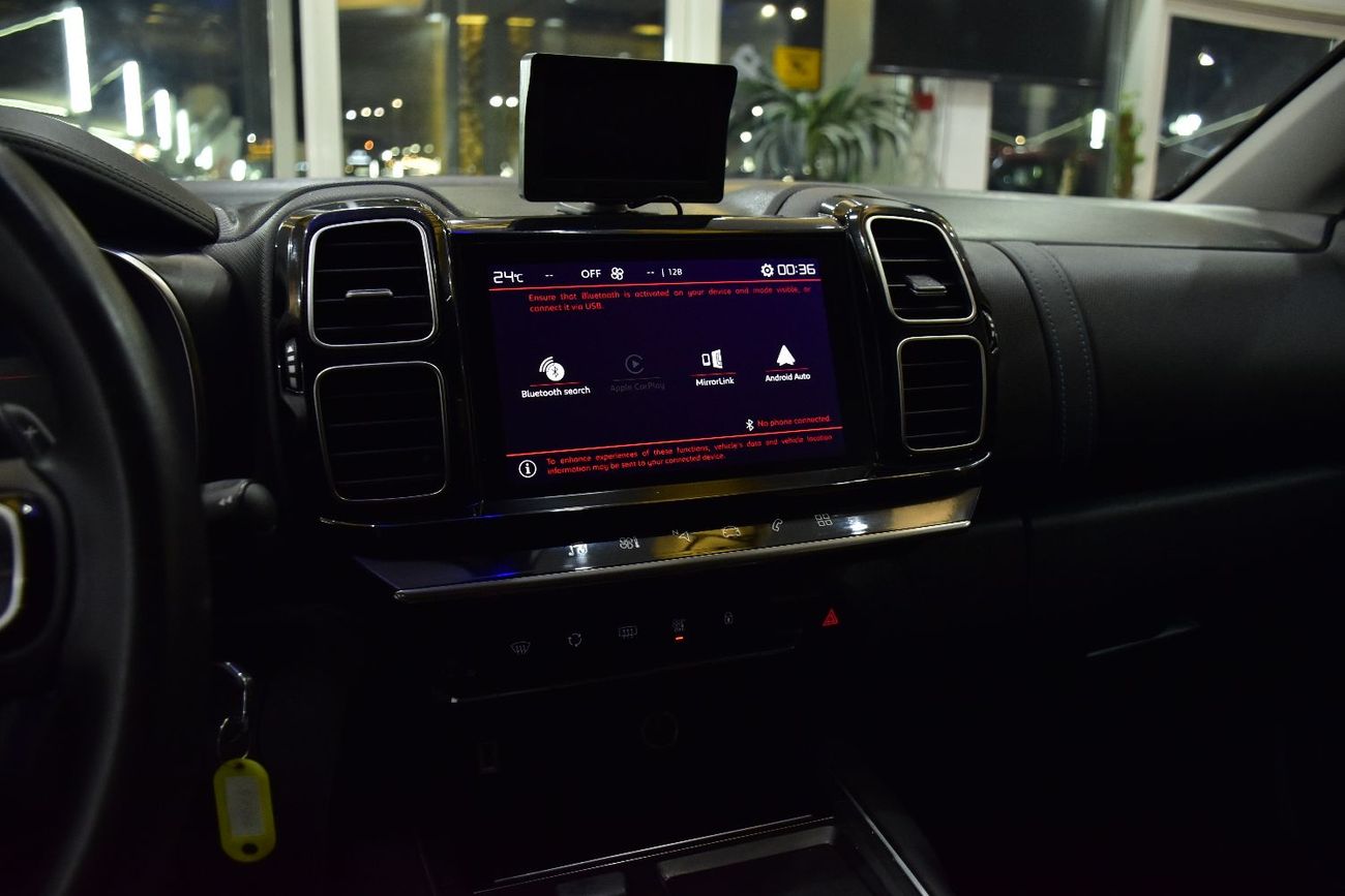 Citroen C5 Aircross EXCELLENT DEAL for our Citroen C5 AirCross ( 2023 Model ) in Silver Color GCC Specs