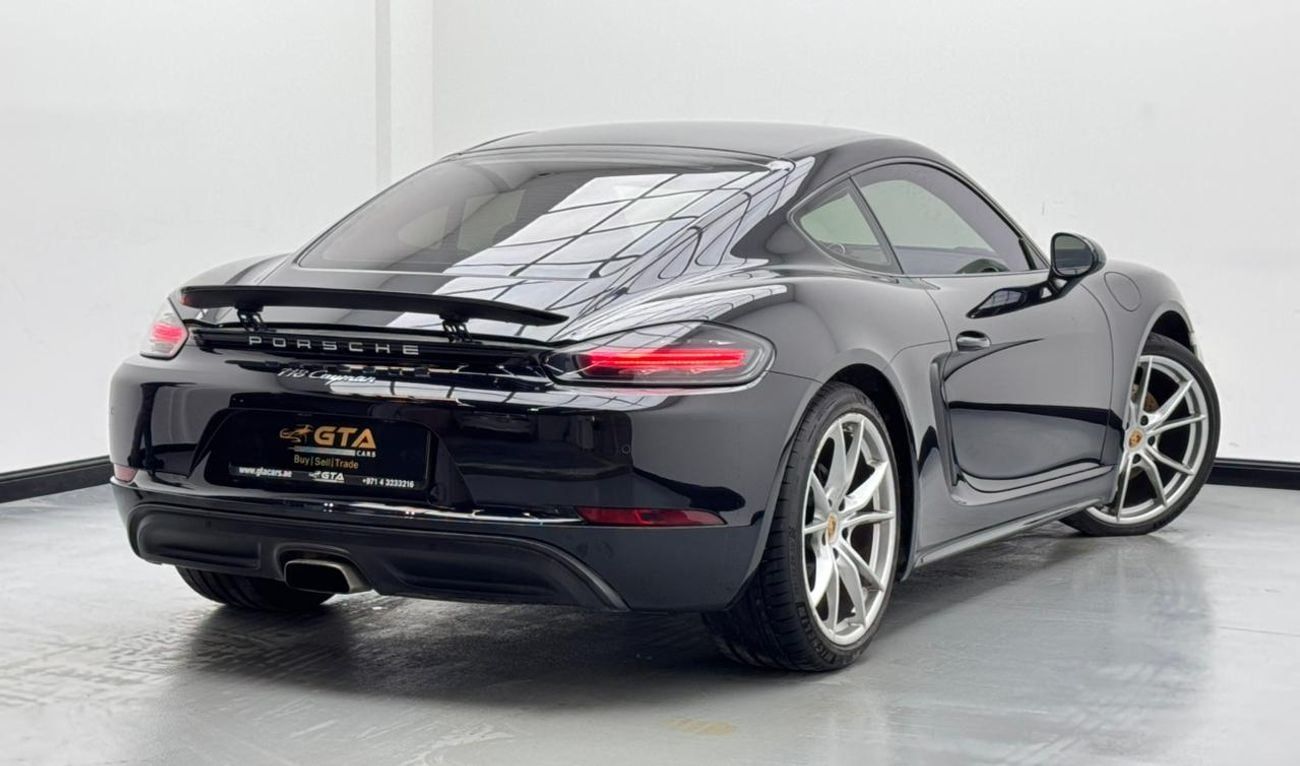 بورش كايمان 718 Std 2.0L A/T 2017 Porsche 718 Cayman, Full Service History, Excellent Condition, GCC