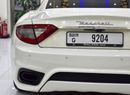 Maserati Granturismo EXCELLENT DEAL for our Maserati GranTurismo Sport ( 2018 Model ) in White Color GCC Specs