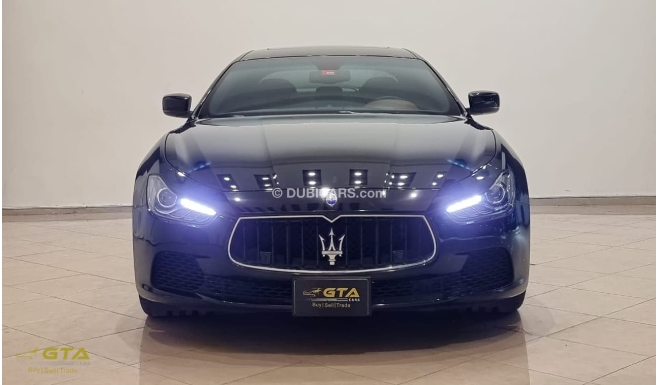 Maserati Ghibli 2016 Maserati Ghibli S Q4, Warranty, Full Service History, Low KMs GCC