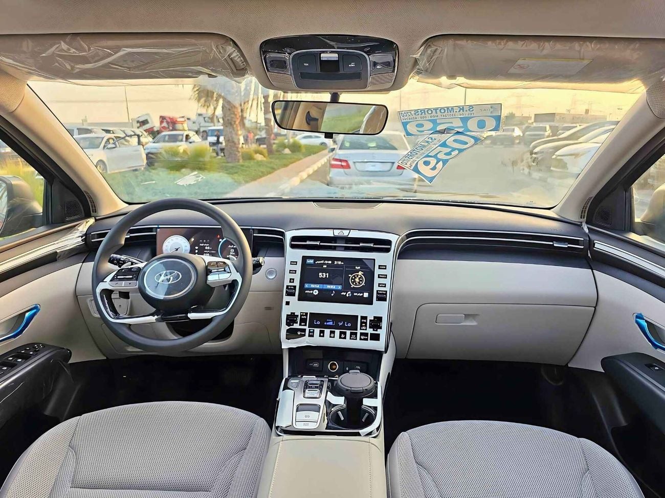 Hyundai Tucson 1.6T V4 PETROL, DRIVER POWER SEATS WITH PANORAMIC ROOF /  FULL OPTION (CODE# 68027)
