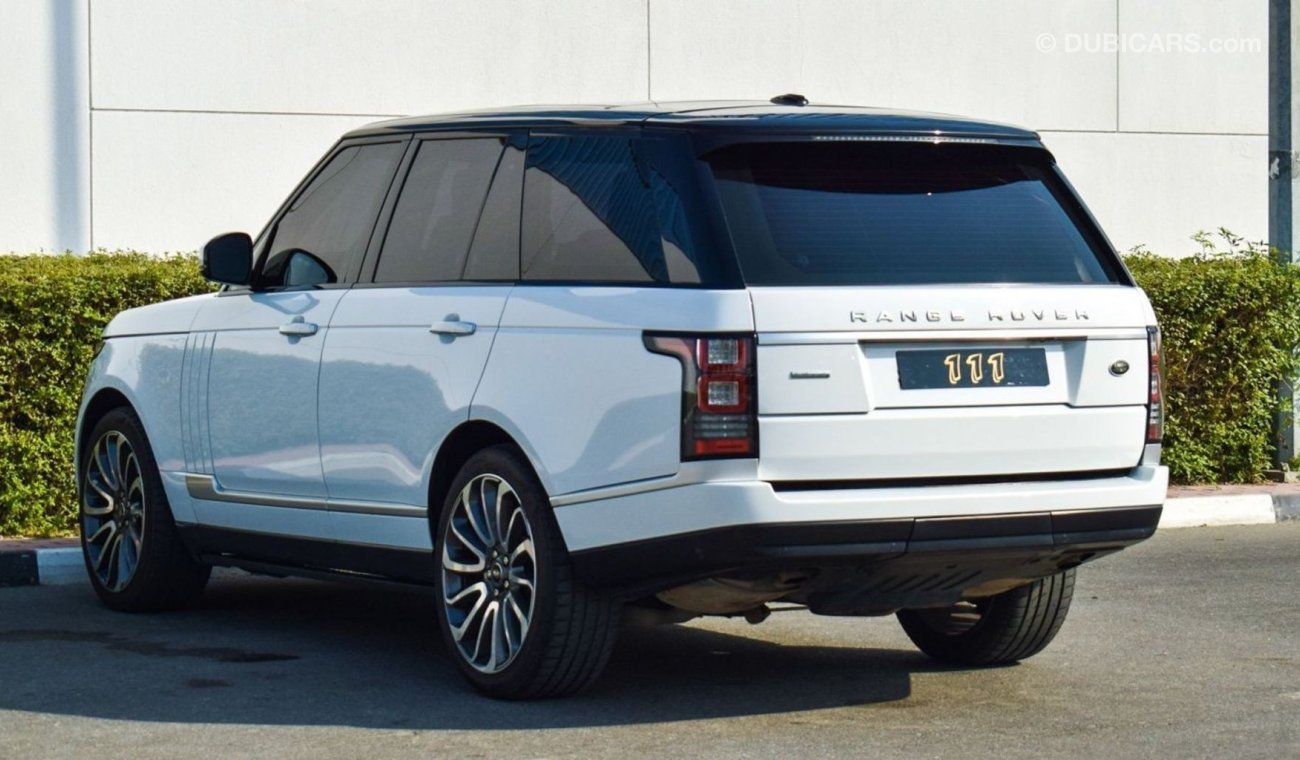 Land Rover Range Rover Autobiography / GCC Specifications