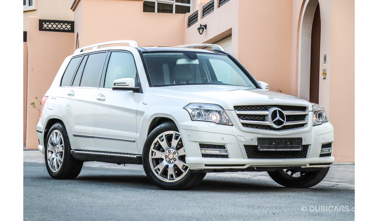 Mercedes-Benz GLK 350 2012 GCC under Warranty with Zero downpayment.