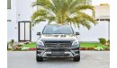 Mercedes-Benz ML 400 AMG KIT - Fully Agency Serviced! - AED 2,233 Per Month - 0% DP