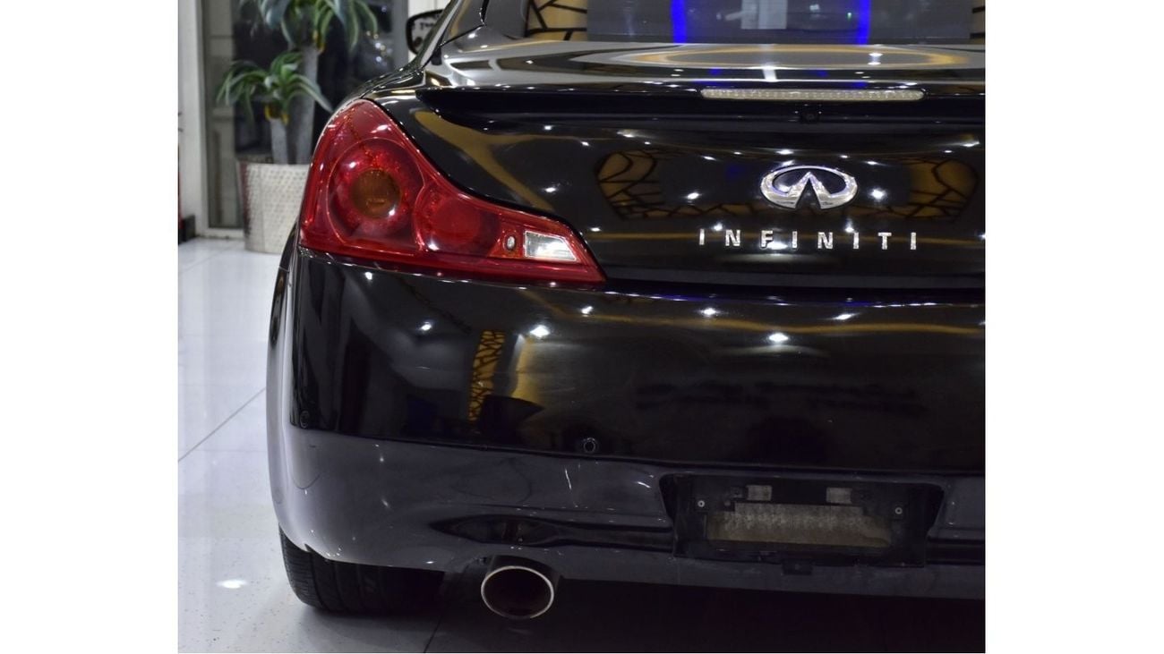 إنفينيتي G37 EXCELLENT DEAL for our Infiniti G37 S ( 2008 Model ) in Black Color GCC Specs