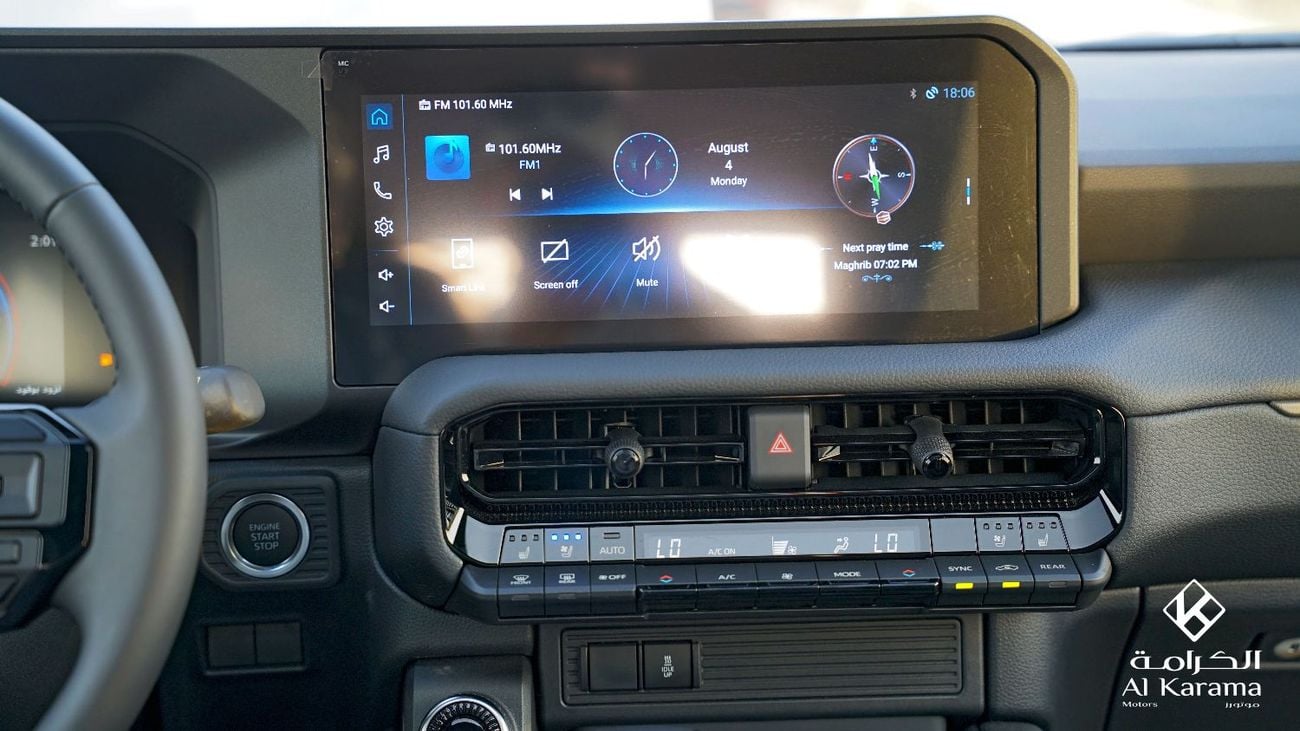 تويوتا برادو تويوتا لاند كروزر برادو | محرك توربو سعة ٢.٨ لتر | سيارة متعددة الاستخدامات - G | قفل تفاضلي مركزي |