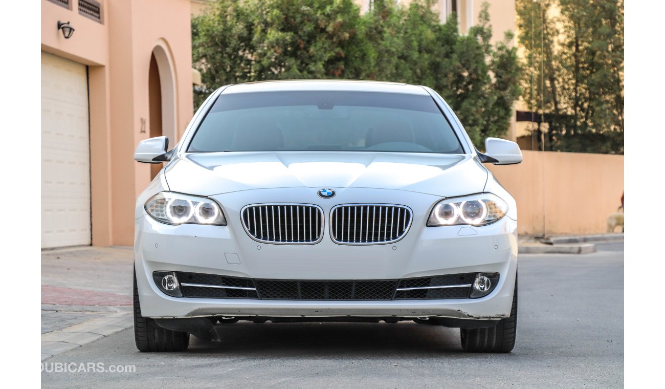 BMW 523i V6 Low Mileage AED 1174 PM with 0% Downpayment