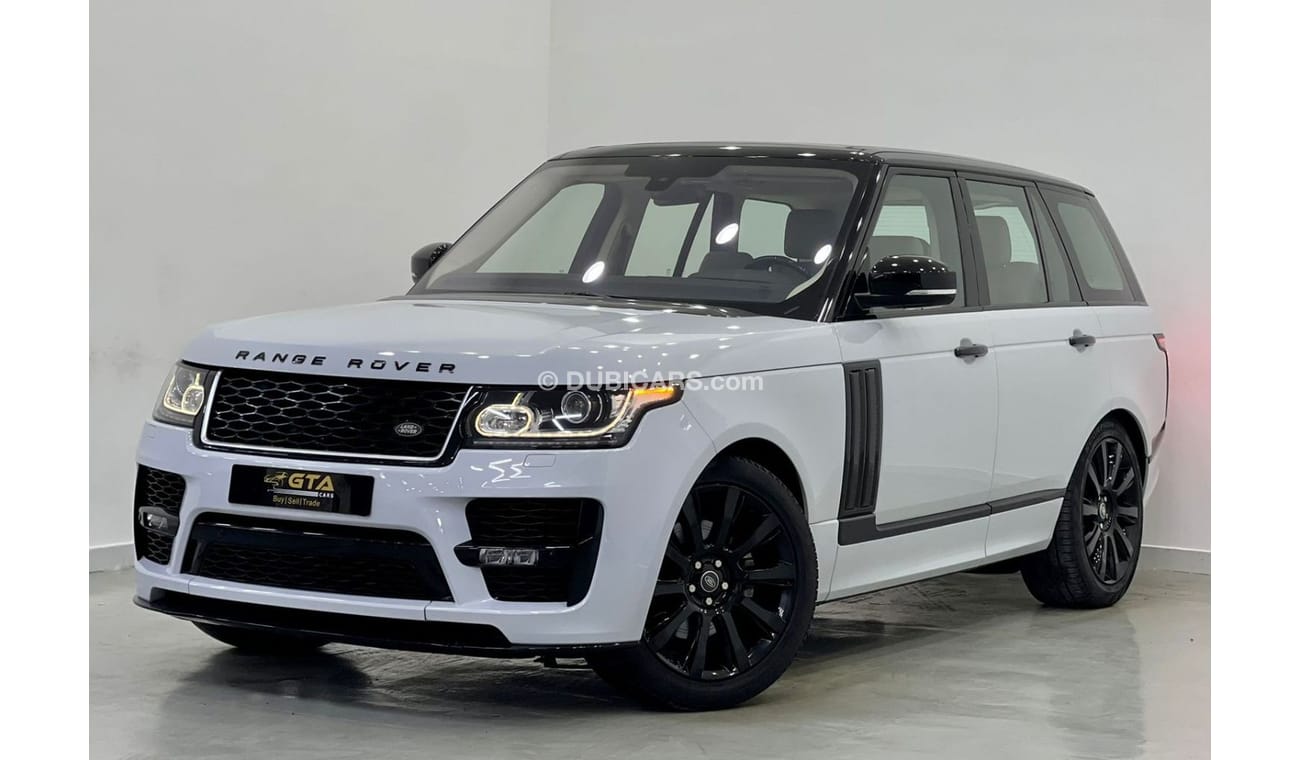 لاند روفر رينج روفر 2016 Range Rover Vogue HSE ( SVO Kit ), Service History, Warranty, GCC